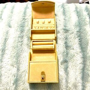 Nordstrom Gold Metallic Jewelry Box New
